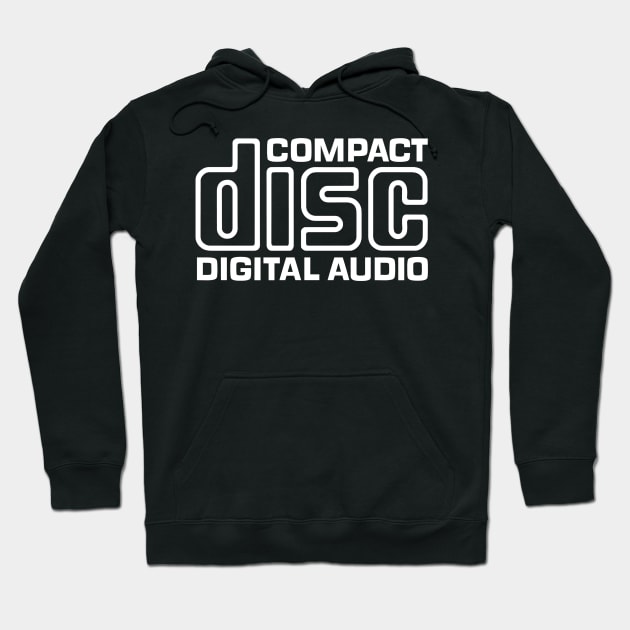 Compact Disc Digital Audio Hoodie by Sudburied